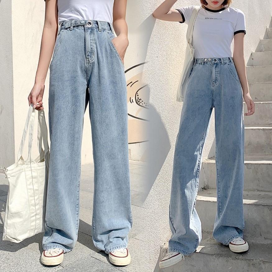 Harajuku Wide Jeans High Waist