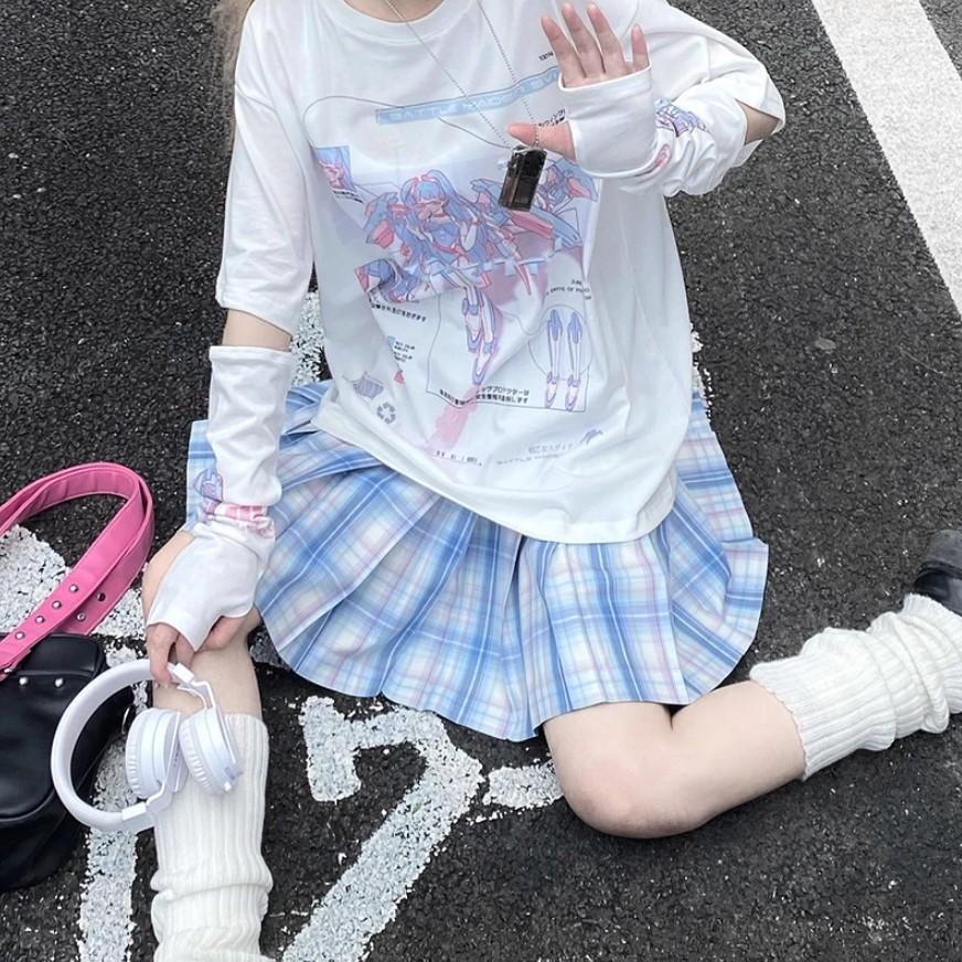 Japanese Anime Cute Tshirt Gothic Kawaii – Harajuku