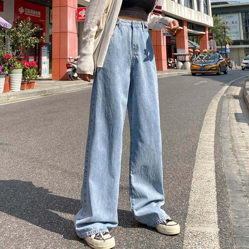 Top Selling Wide Pipe Jeans – Harajuku