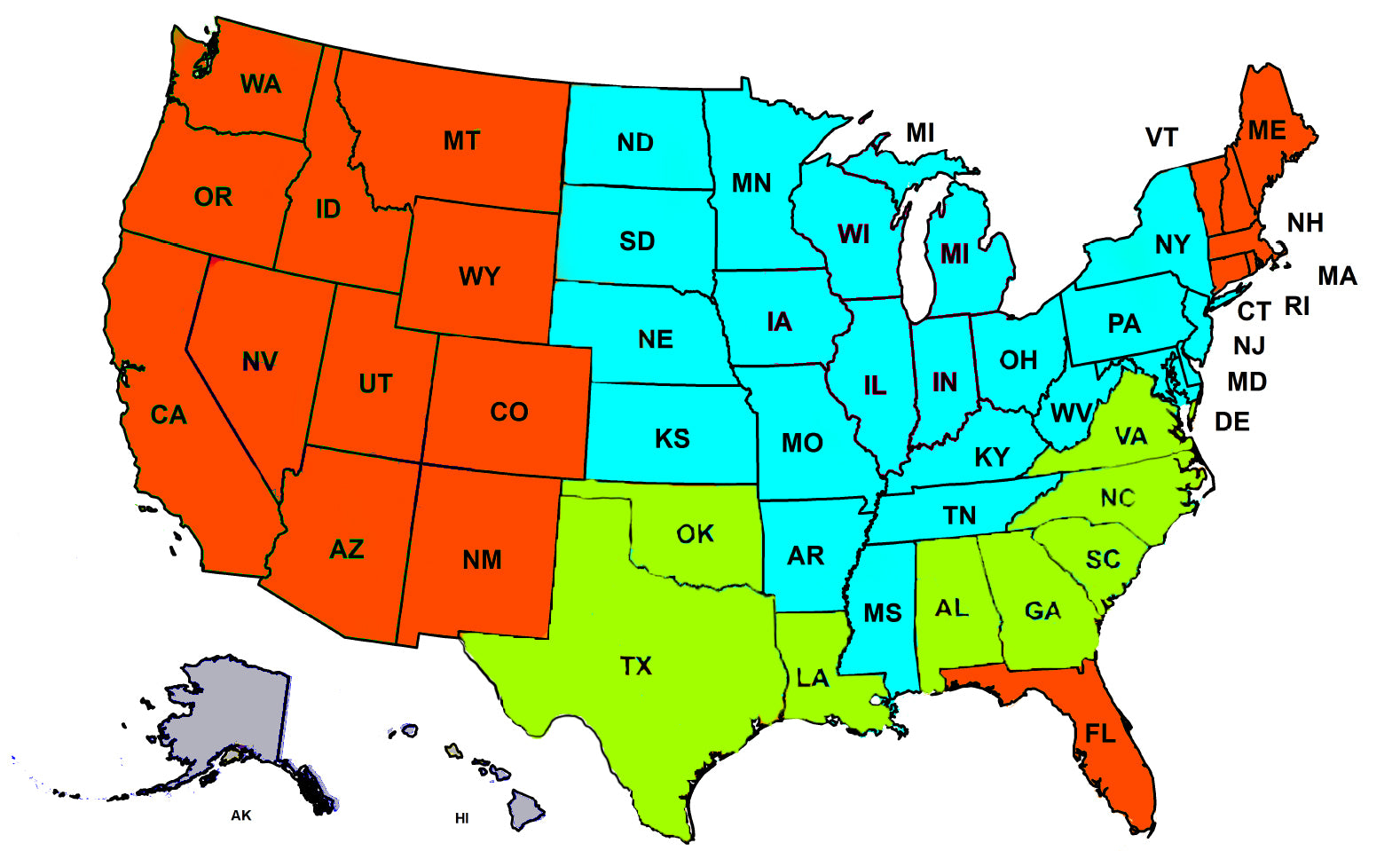 Shipping Zones