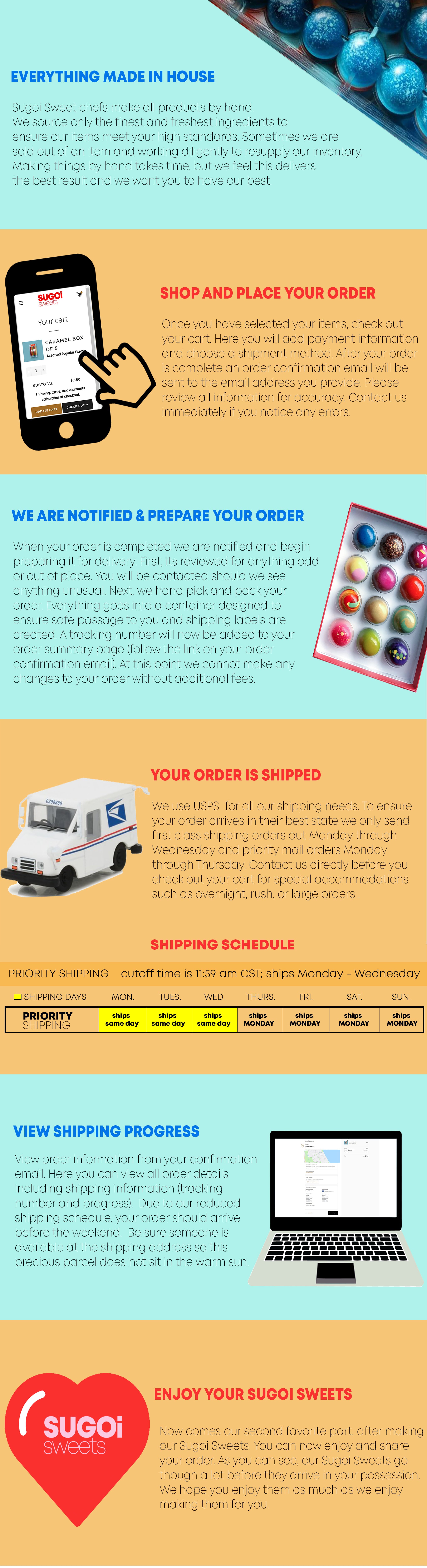 Shipping Schedule