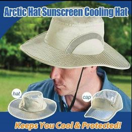 wide brim cooling hat