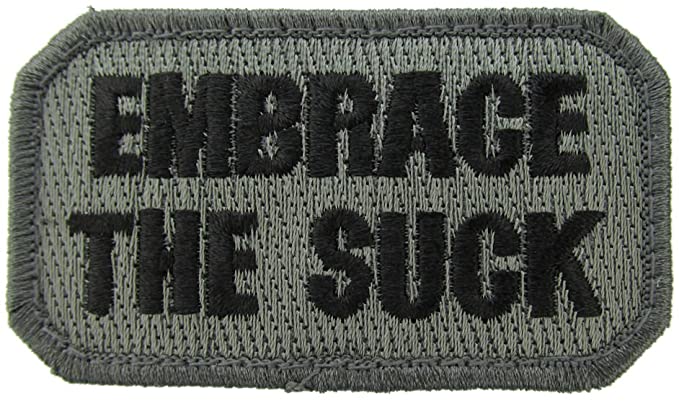 Full Suck Meter Velcro Morale Patch (Highest Quality, Lowest Cost) – Gritty  Soldier Fitness