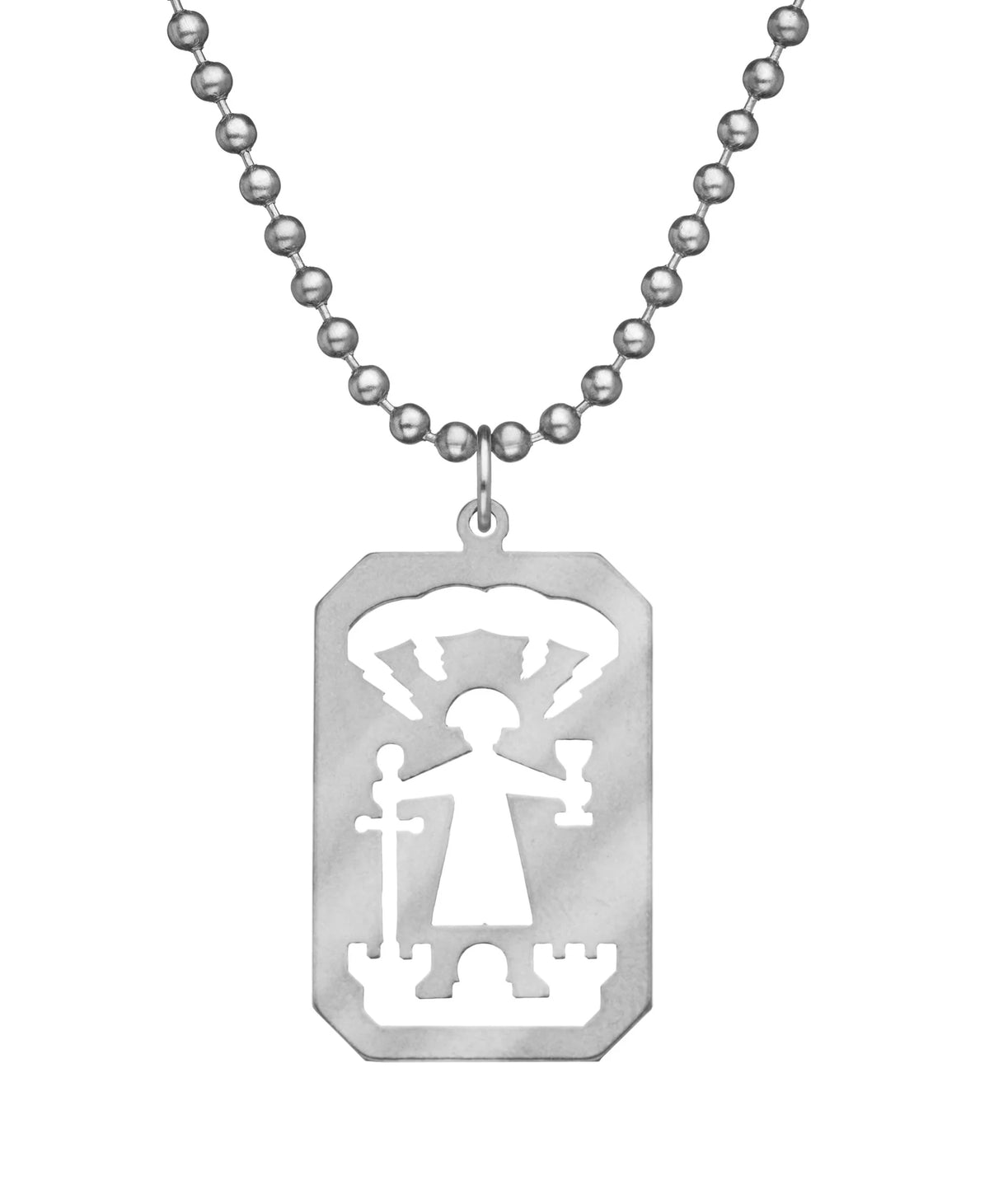 10141 saint barbara necklace military