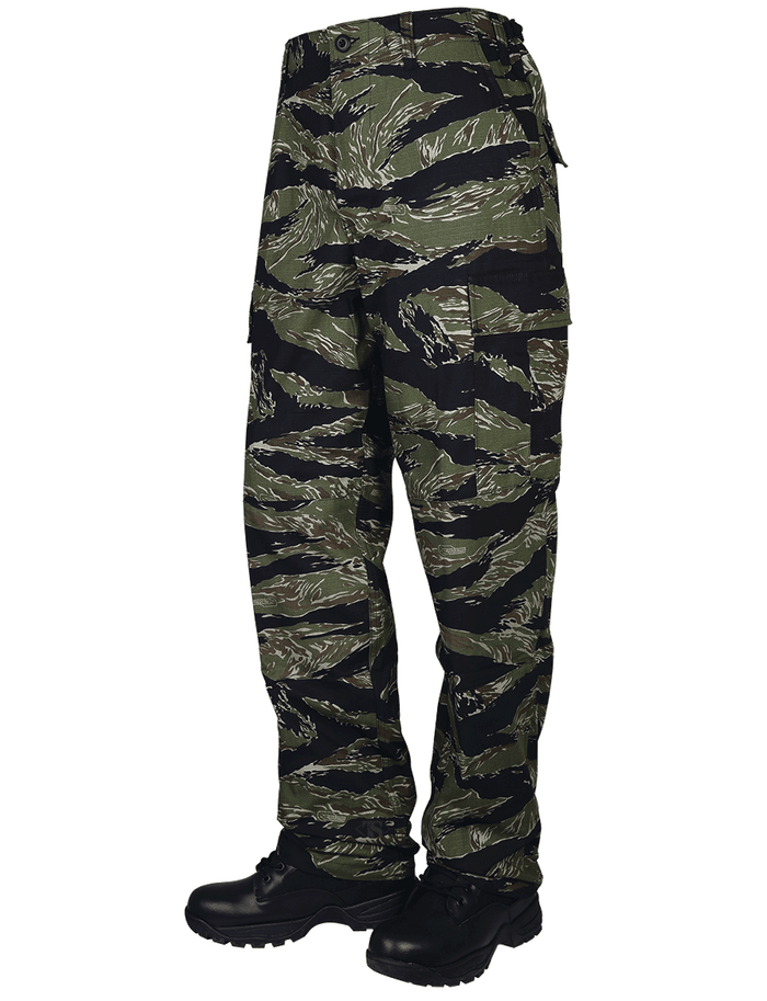 Tru-Spec BDU Pants - 100% Cotton Rip-Stop - Tiger Stripe Camos