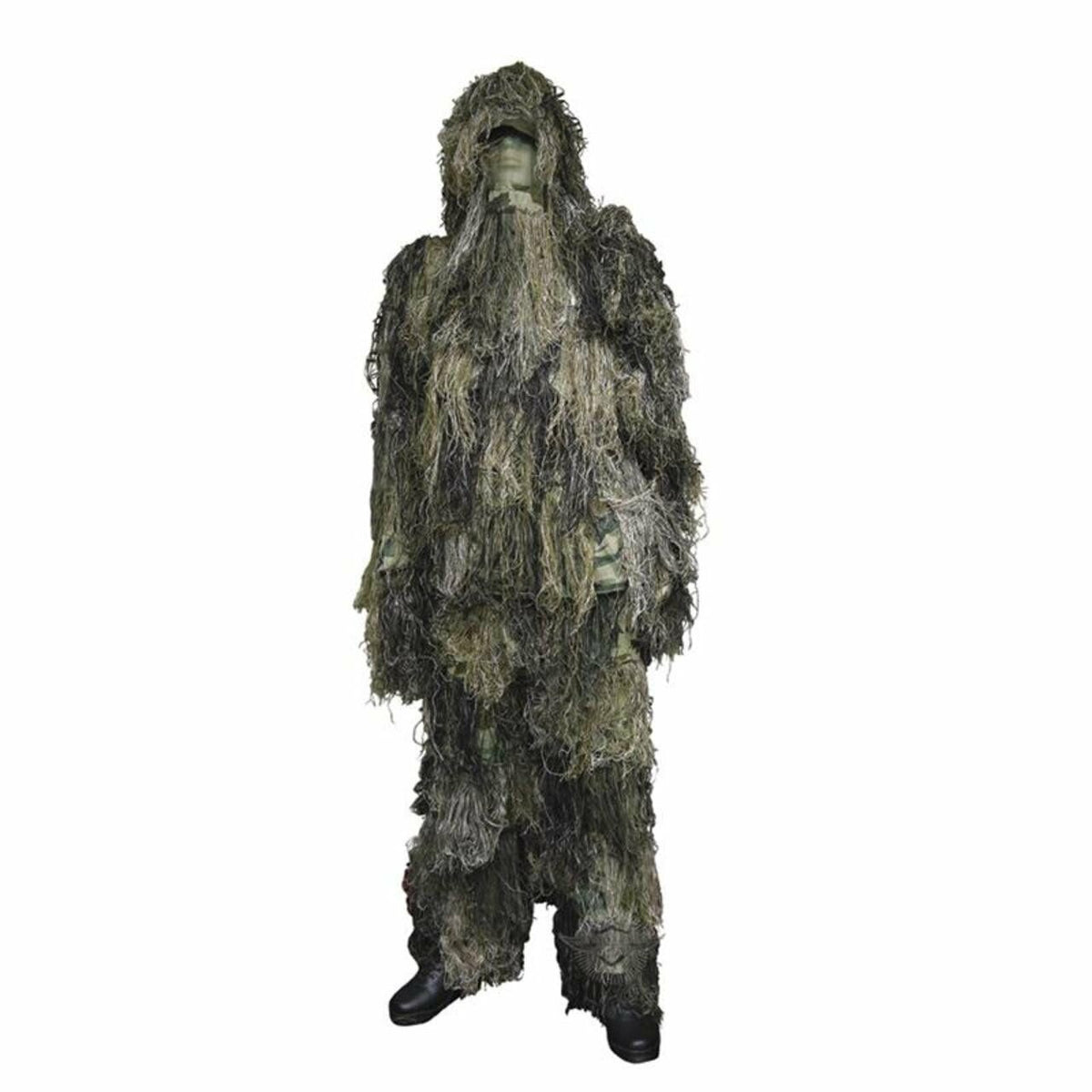 Ghillie Blind Camouflage Netting - Woodland Camo Ghillie Blanket