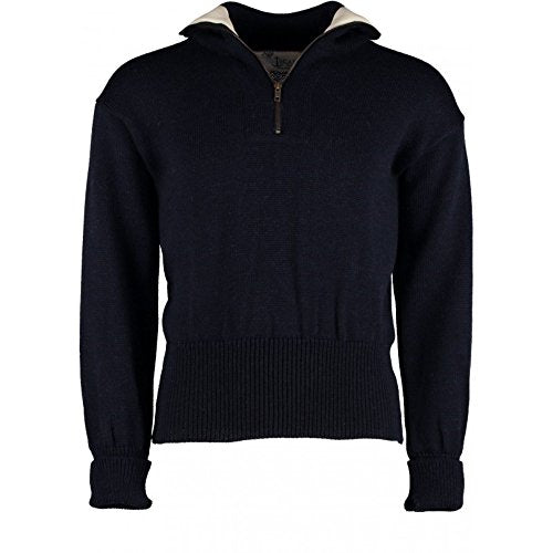 Greenwich Quarter Zip Sweater | Woolly Pully | Military Sweater ...
