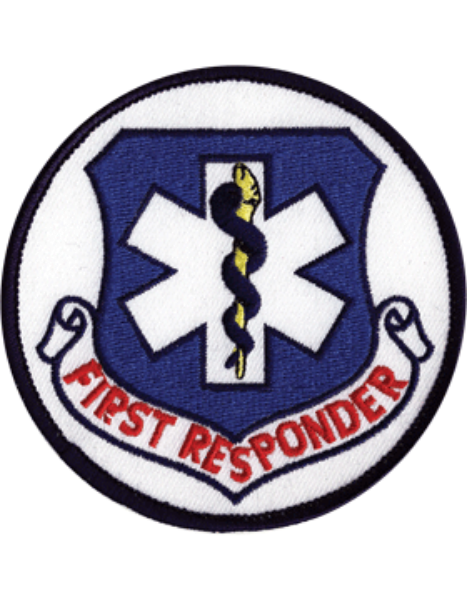 EMERGENCY MEDICAL TECHNICIAN EMT PATCH FIRST 1ST RESPONDER RESCUE PARAMEDIC