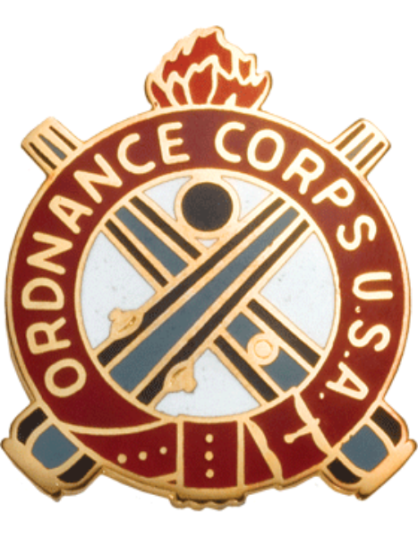 Army Regimental Crest Ordnance Ordnance Corps Usa Military