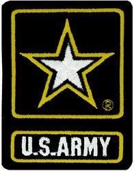US Army Of One Patch - Army Star Large Back Patch