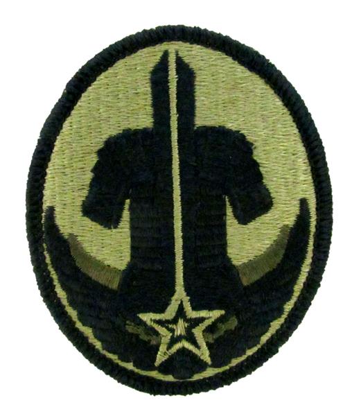  MP Military Police Brassard - OCP Patch with Hook Fastener (EA)  : Clothing, Shoes & Jewelry