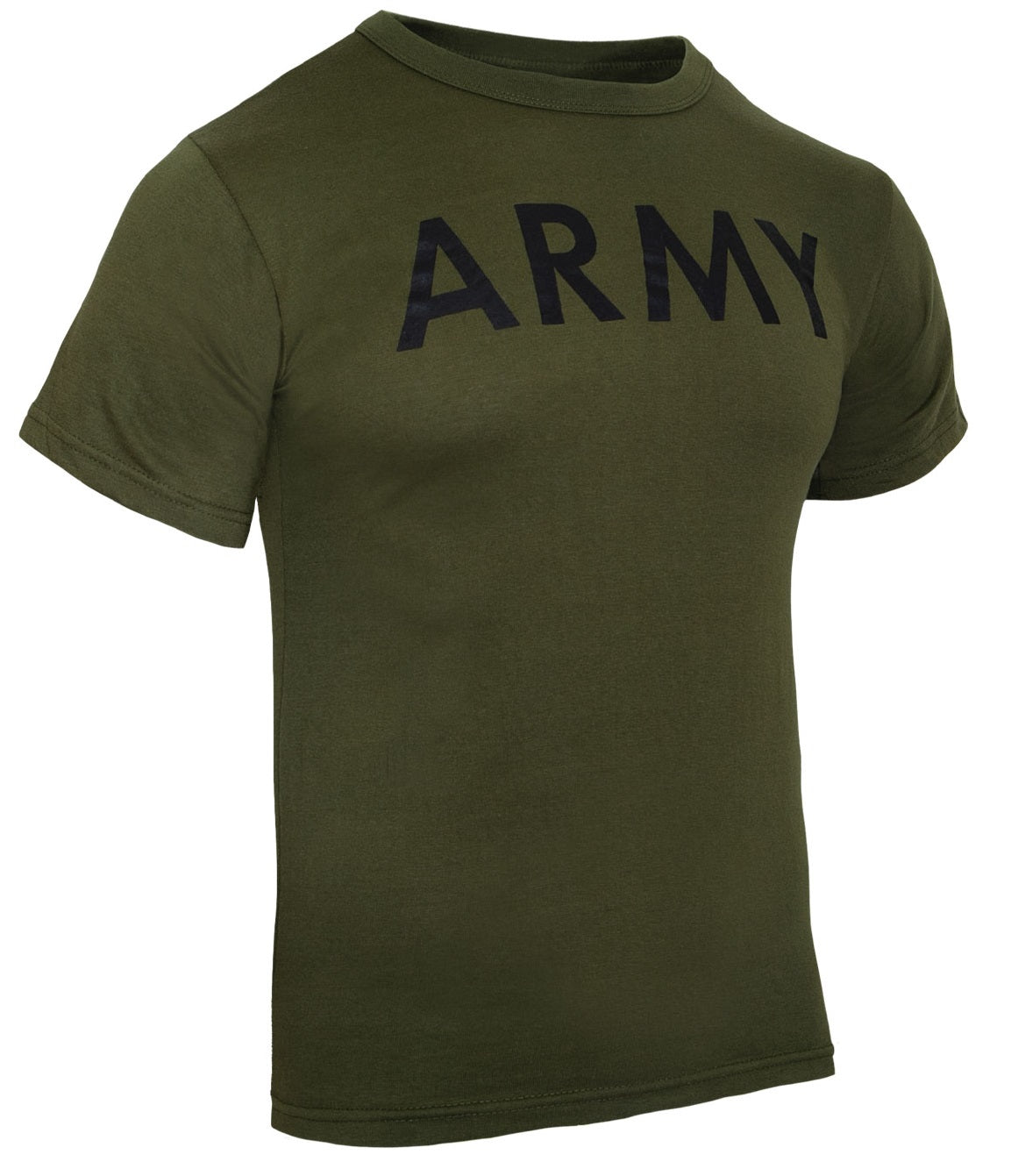 Rothco Olive Drab Military PT Shirt - ARMY – Military Uniform Supply, Inc.