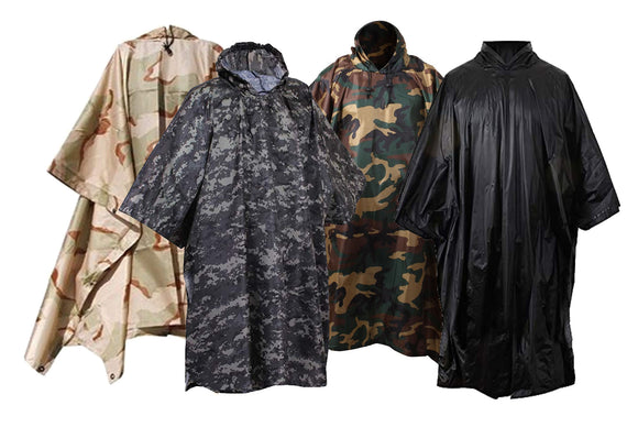 military poncho