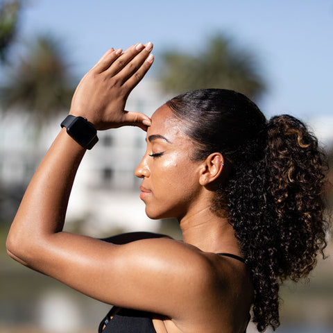 træning med smartwatch