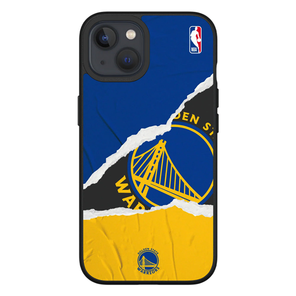 iPhone 13 RhinoShield SolidSuit NBA Cover m. Golden State Warriors - Sweat  and Tears 
