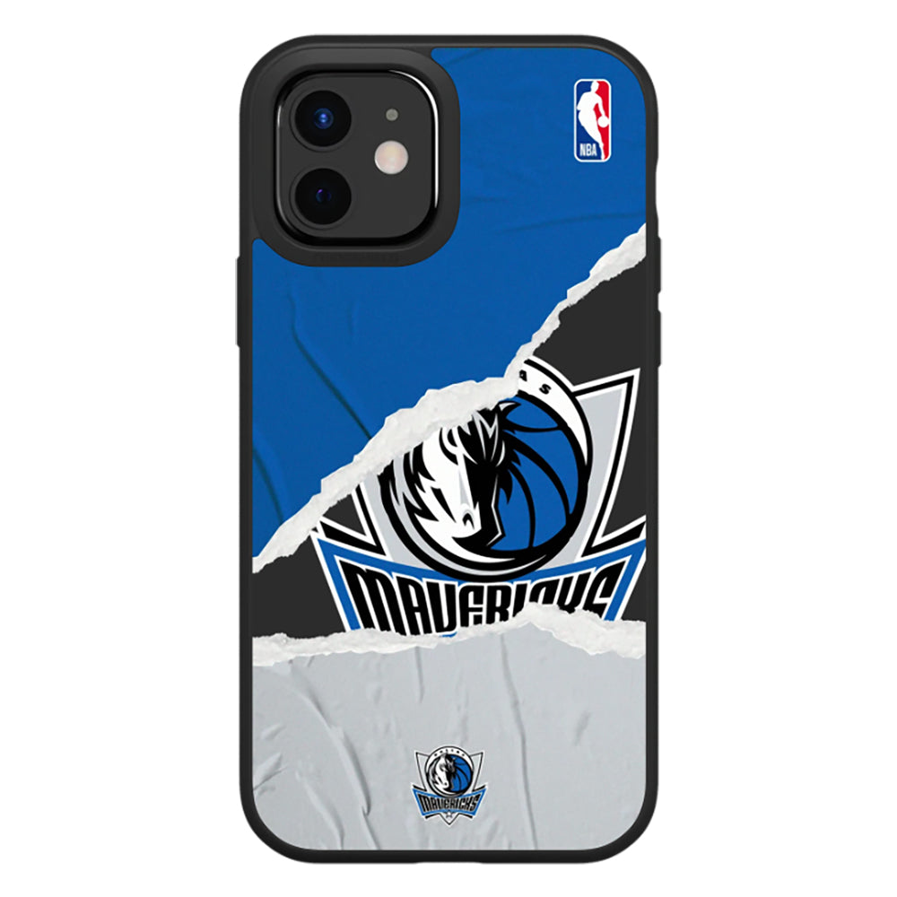 iPhone 12 / 12 Pro RhinoShield SolidSuit NBA Cover m. Dallas Mavericks -  Sweat and Tears 