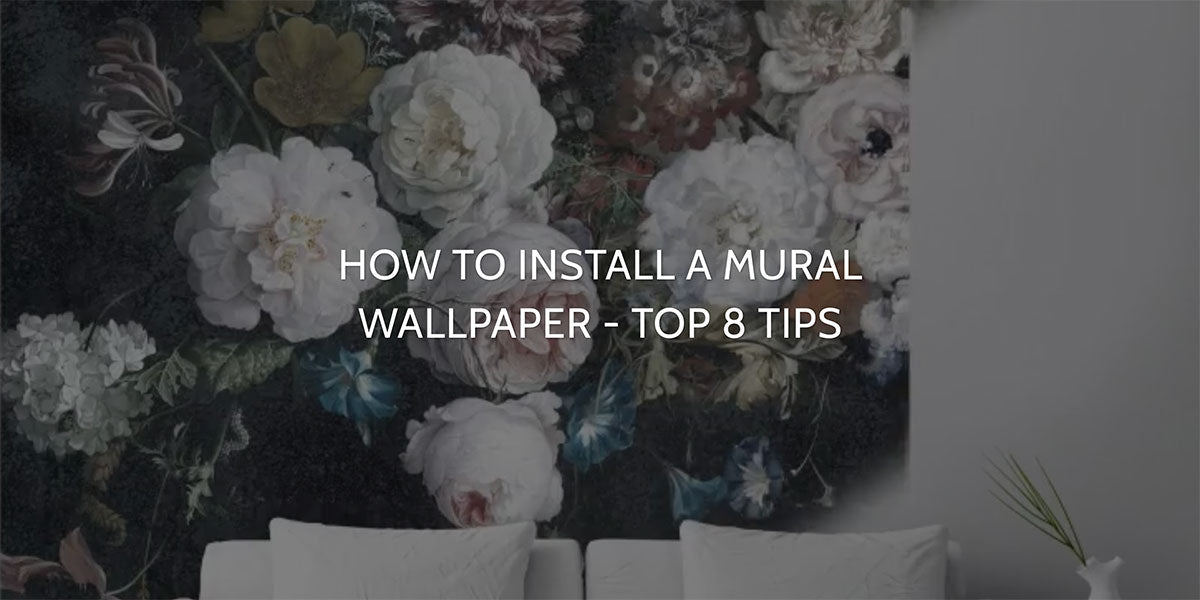 Read our Blog How to Install a Mural Wallpaper