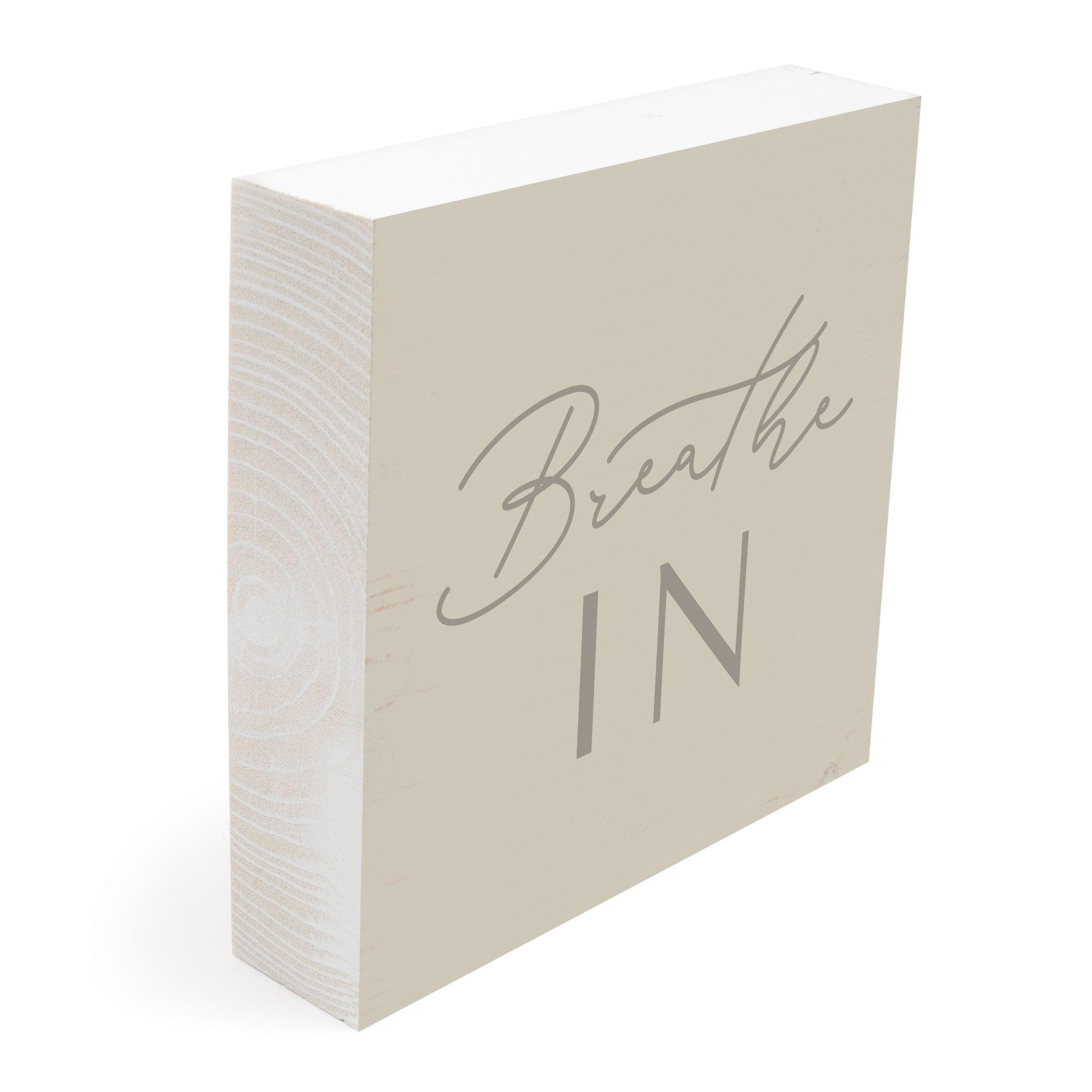 Breathe In - 05BREATHE-SC / 5.375x5.375 Table Decor