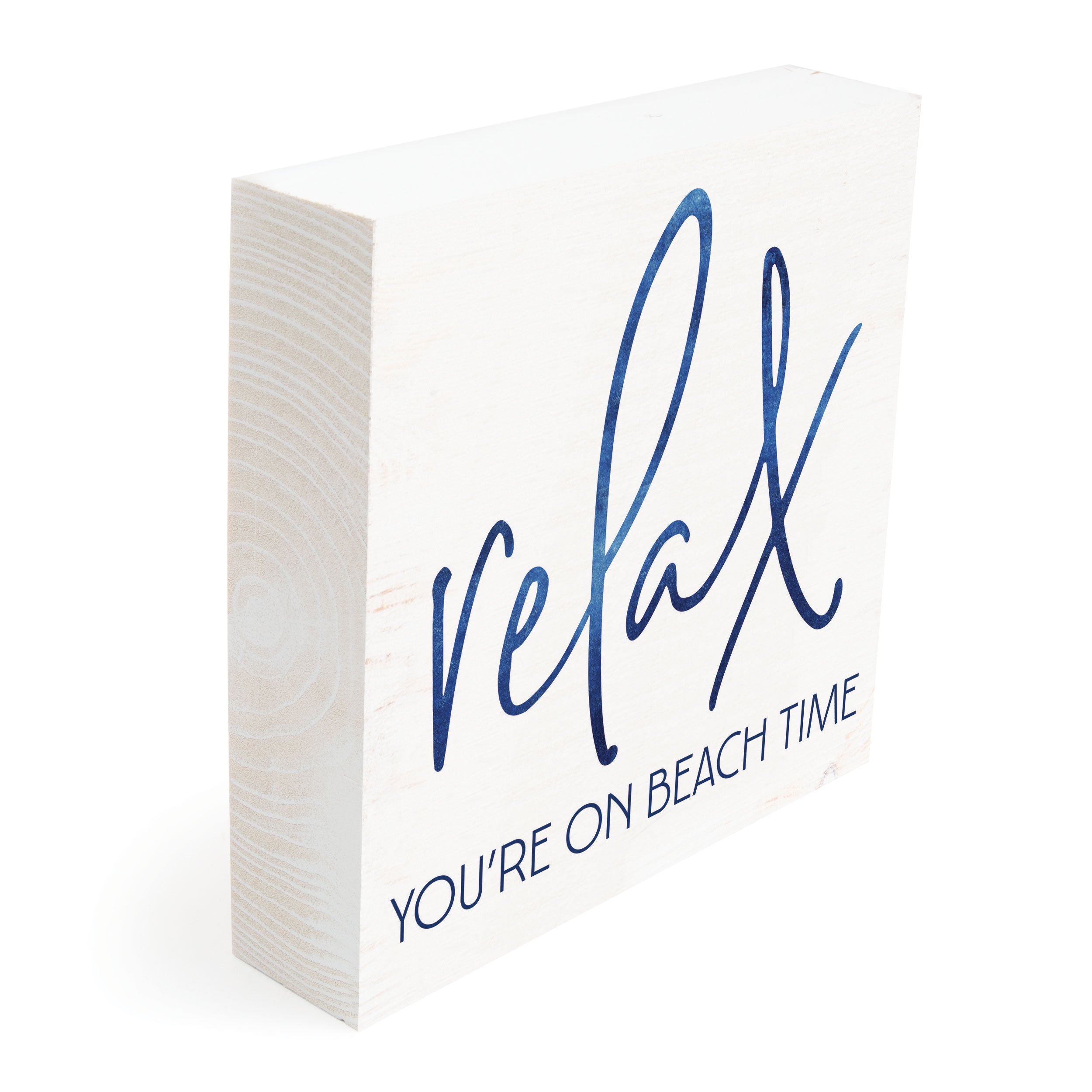 Relax You're On Beach Time - 05RELAX-IND / 5.375x5.375 Table Decor