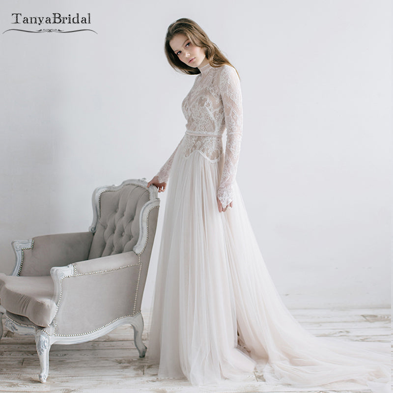 long sleeve maxi bridesmaid dresses