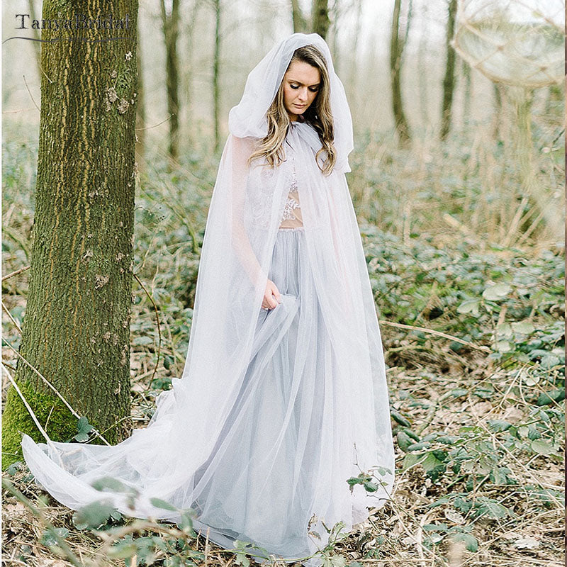 Tulle Wedding Cape Outlet, 57% OFF ...