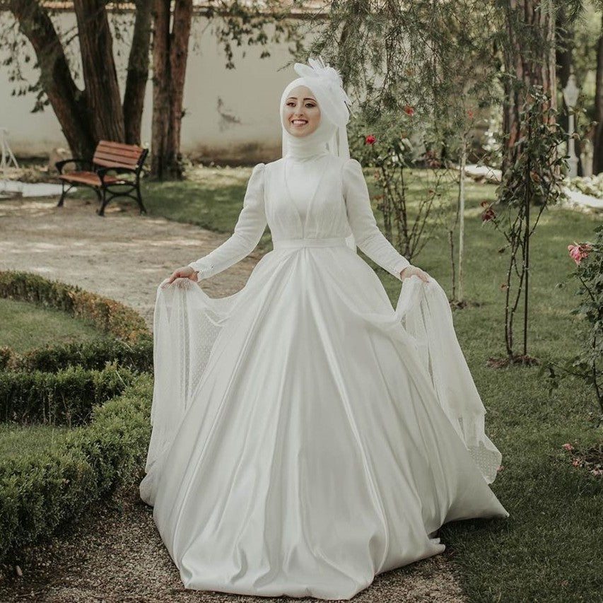 elegant-simple-satin-muslim-wedding-dresses-ball-gown-bride-dress-dqg1-tanya-bridal