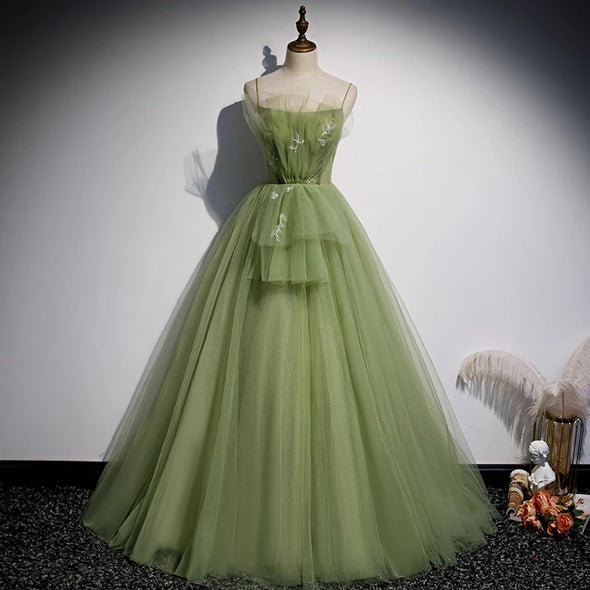 Sage Green Evening Dress – TANYA BRIDAL
