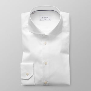 White Extreme Cut Away Shirt Slim Fit