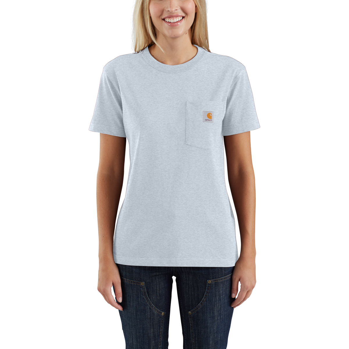 Carhartt Womens K87 Workwear Pocket T Shirt | Wholesafe