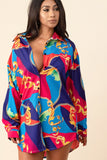Liza Shirt dress - Pink