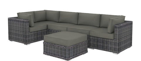 The Mammoth 6-pc Sunbrella Patio Sofa Set