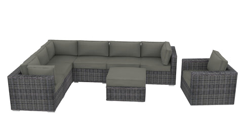 Rockies 8-pc Sunbrella Patio Sofa Set