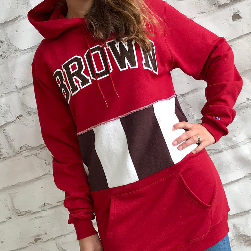 Women's Refried Apparel Burgundy Washington Football Team Sustainable  Sweatshirt Dress