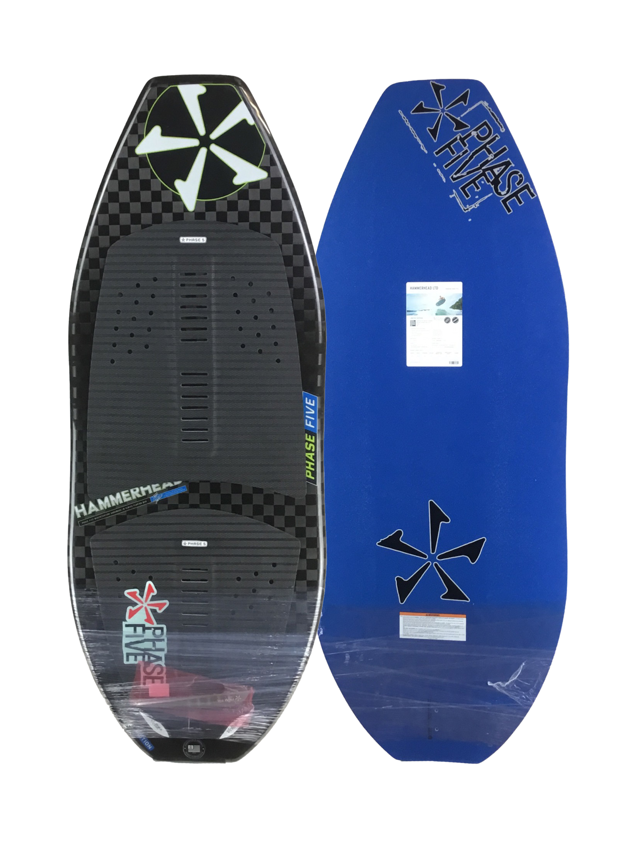 Phase Five Hammerhead One Off + Custom Wake Skimboard 50”