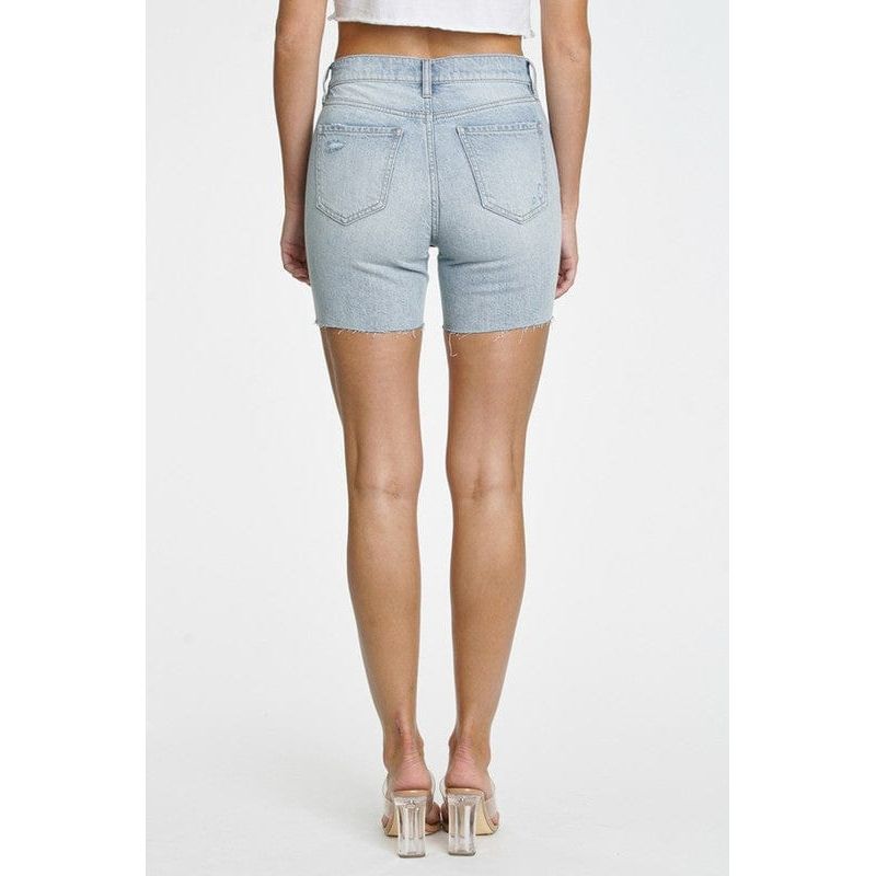 Kailey high rise biker short in wait a minute lt — LECCE