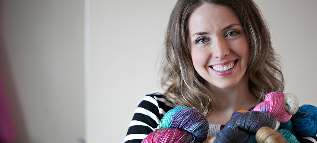 Katie - the dyer at Yarn Love