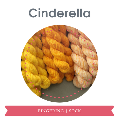 Cinderella fingering weight yarn