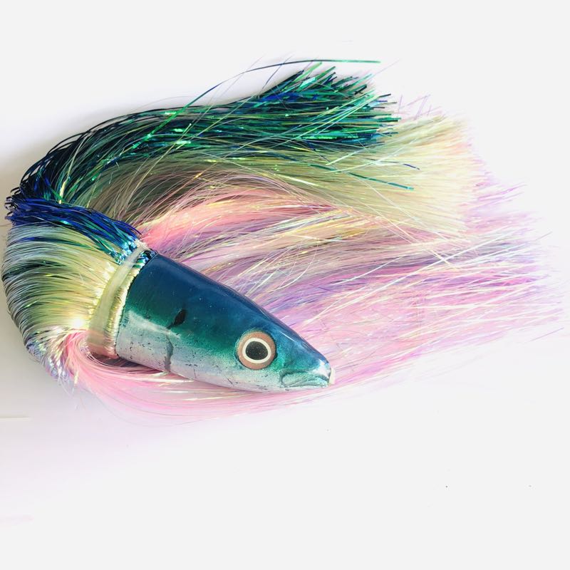 Ali'i Kai Lures Fish Head Scad / Opelu 7” Keel Weighted - Flashabou - New  Old Stock Ali'i Kai Lures Saltwater Tackle - BGLH