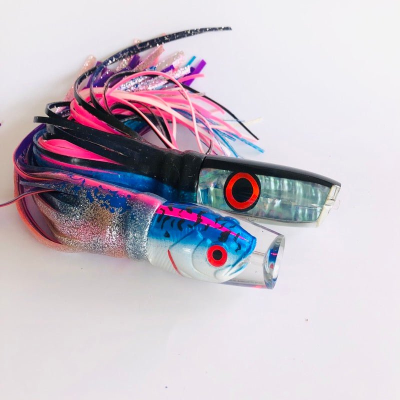 American Custom Lures 10 Inch Very Nice Fish Head Pusher & Ahi