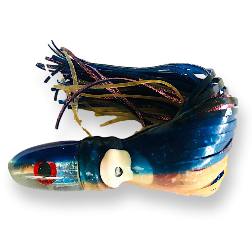 Restock! Bomboy Lures the BABY Bomb catches everything! Blue 9” Bullet  4.5 oz - New
