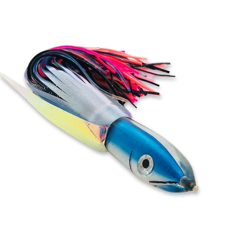 Tsutomu Lures Premium 12 Inch Fish Head Bullet, Triple Skirted - Un-Fished  Like New Tsutomu Lures Saltwater Tackle - BGLH