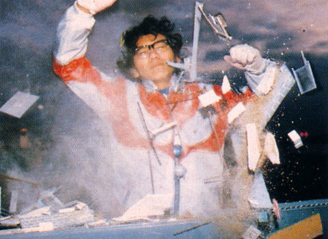 Hideaki Anno in Return of Ultraman