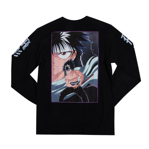 ASOS DESIGN oversized long sleeve tshirt in black with anime comic back  print  ASOS