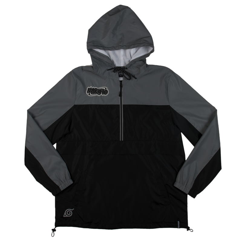 Naruto Reflective Black Anorak | Official Apparel & Accessories ...