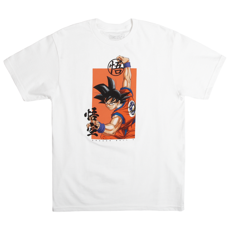 Dragon Ball Z Goku Pose White Tee Atsuko