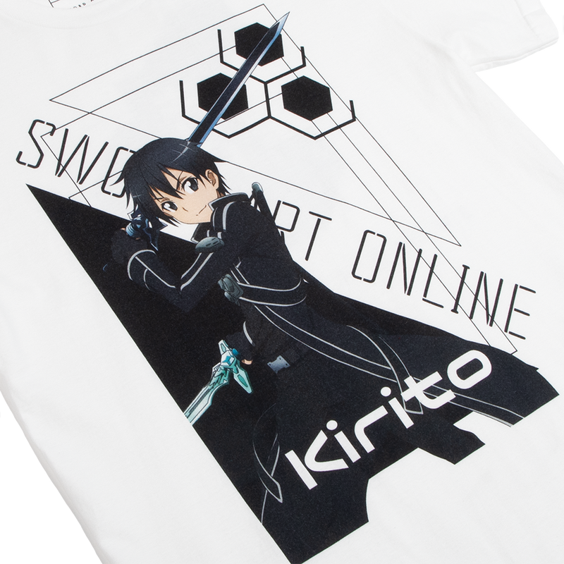 Sword Art Online Kirito White Tee – Atsuko