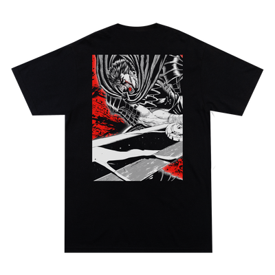 Guts Rage Dragon Slayer Black Tee - Berserk | Atsuko