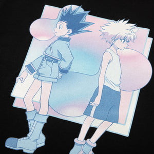 Hunter X Hunter Gon X Killua Black Tee Atsuko