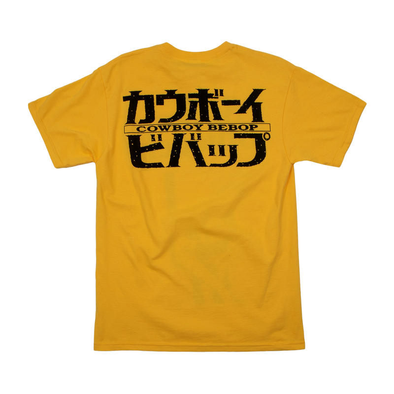 Spike Art Deco Gold Tee - Cowboy Bebop | Atsuko