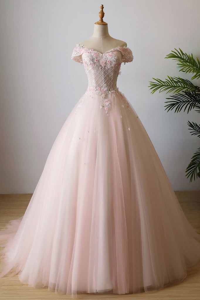 light pink dresses for sweet 16